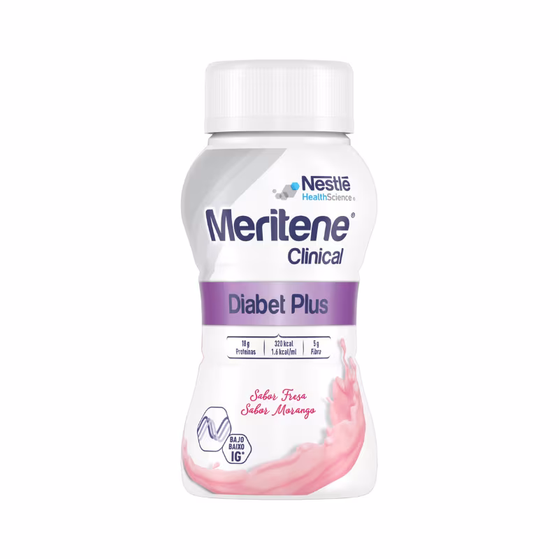 Meritene Clinical Diabet Plus Fresa 4x200ml