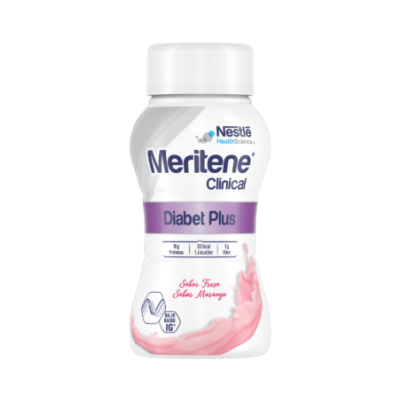 Meritene Clinical Diabet Plus Fraise 4 x 200 ml