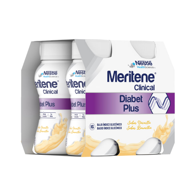 Meritene Clinical Diabet Plus Vainilla 4x200ml