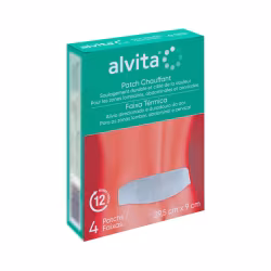Alvita Patch Chauffant 4 unités