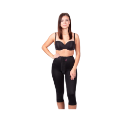 Lipoelastic TD Variant Pantalones de Compresión Hasta la Rodilla Negro M