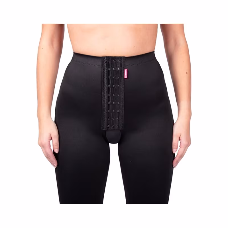 Lipoelastic TD Variant Pantalones de Compresión Hasta la Rodilla Negro M