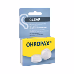 Ohropax Clear Protetores Auriculares 6 unidades