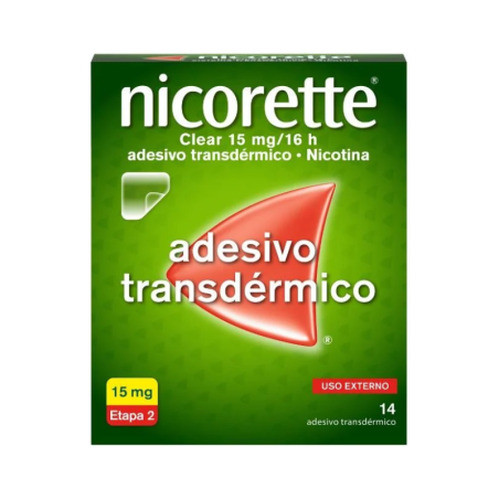 Nicorette Invisipatch 15mg/16h 14 parches transdérmicos