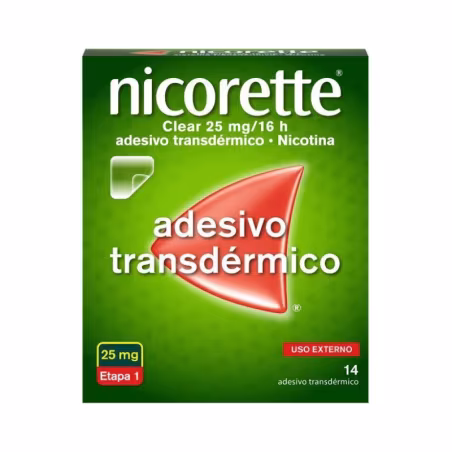 Nicorette Invisipatch 25mg/16h 14 adesivos transdérmicos