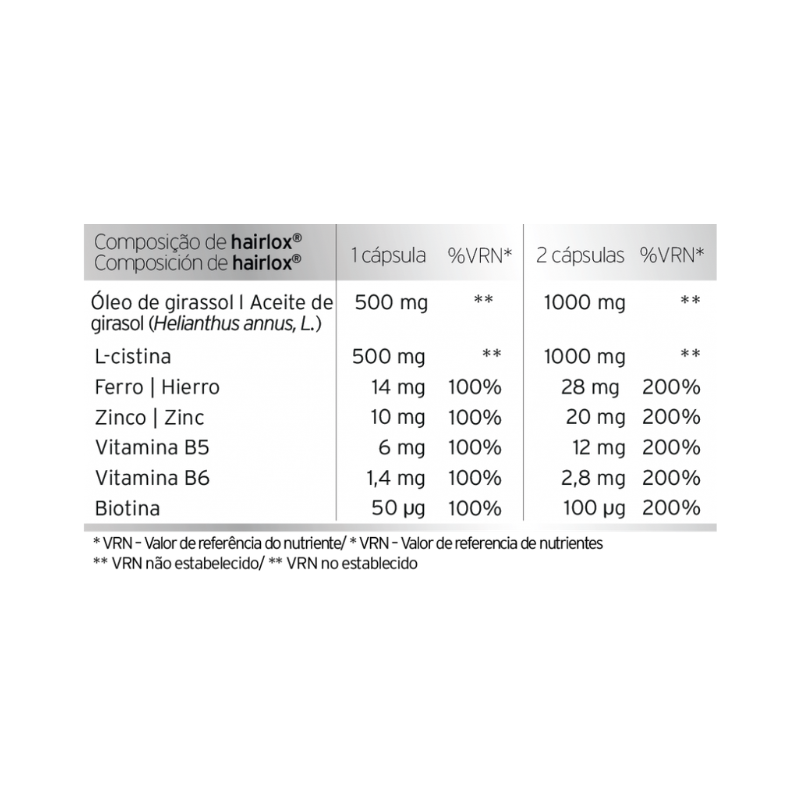 Hairlox 120 capsules