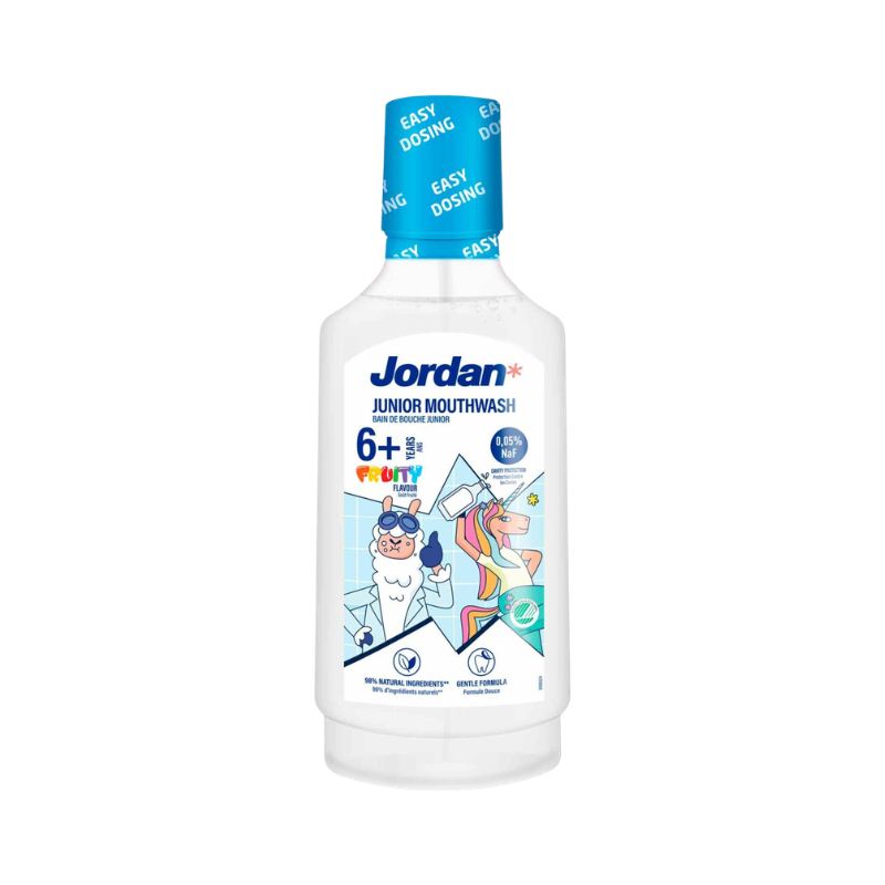 Jordan Junior Mouthwash 6+ Fruity 500ml