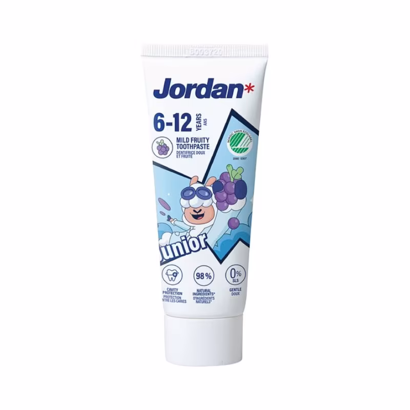 Jordan Junior Pasta de Dientes 6-12A Afrutado 50ml