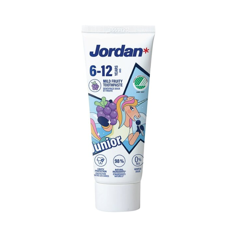 Jordan Junior Pasta de Dientes 6-12A Afrutado 50ml