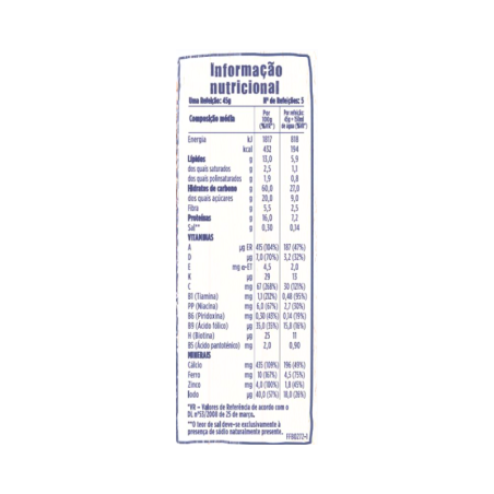 Cerelac Seleção da Natureza Aveia Framboesa Banana 6m+ 240g