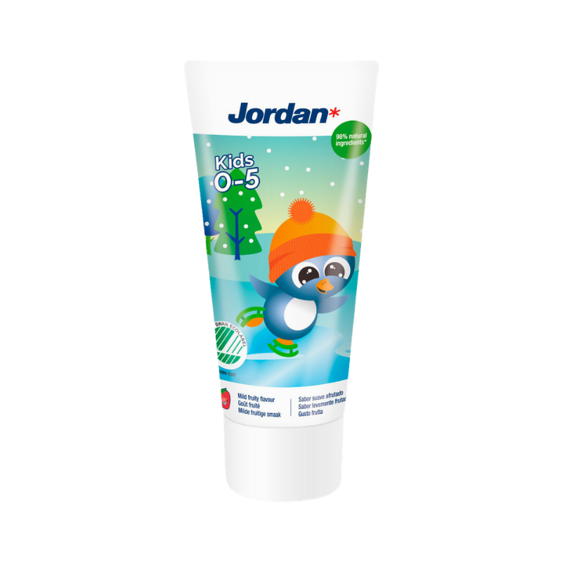 Jordan Kids Pasta de Dentes 0-5A Frutado 50ml