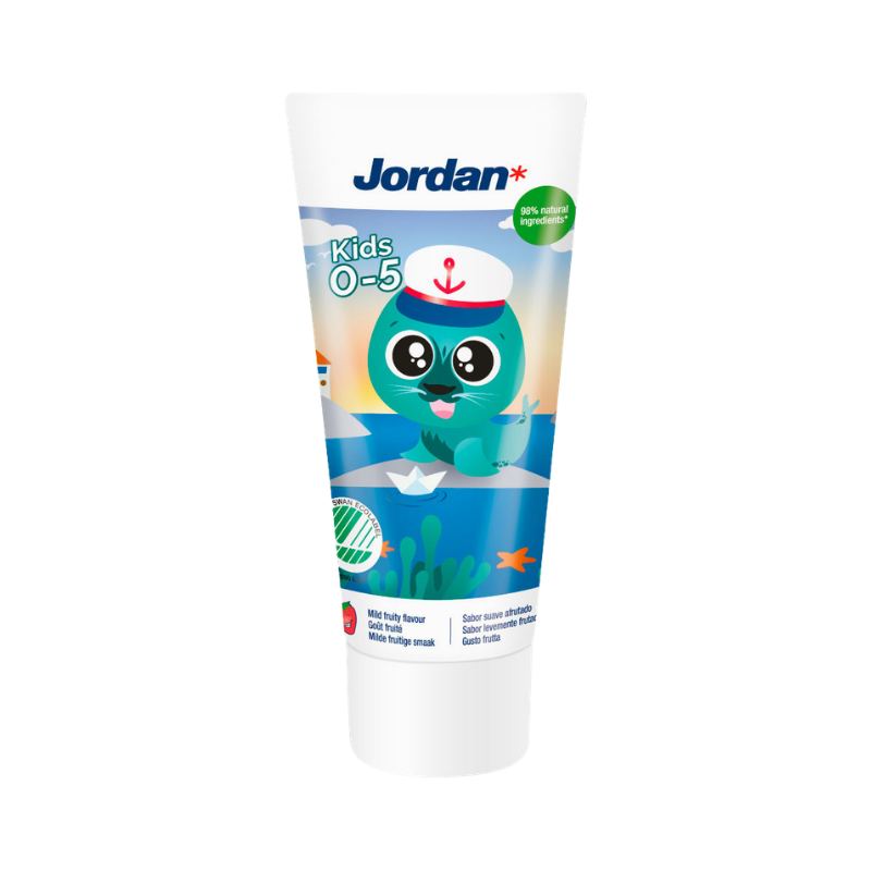 Jordan Kids Pasta de Dentes 0-5A Frutado 50ml