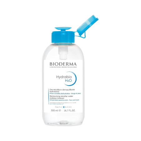 Bioderma Hydrabio H2O Eau Micellaire Pompe 500ml