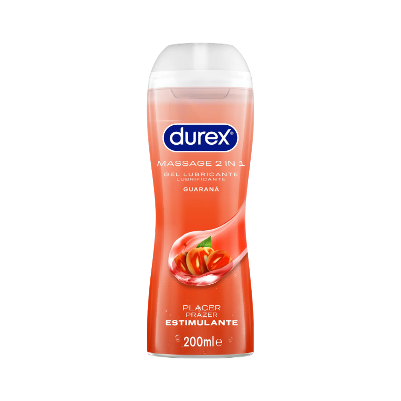 Durex Massage 2 en 1 Stimulant Guarana 200ml