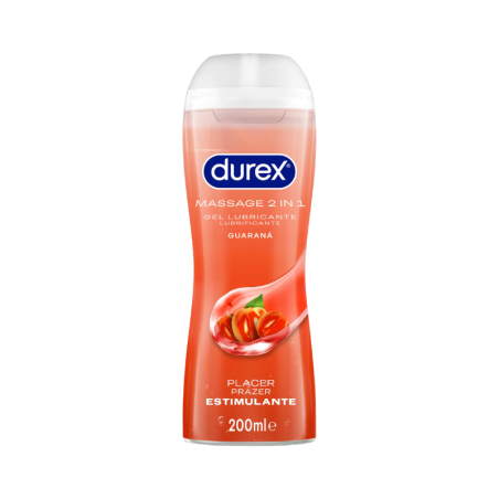Durex Massagem 2 em 1 Estimulante Guaraná 200ml