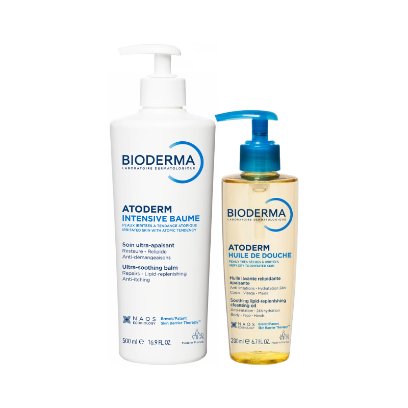 Bioderma Atoderm Intensive Baume + Óleo de Duche Pack