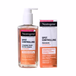 Neutrogena Spot Controlling Cleansing Gel + Moisturizer Pack