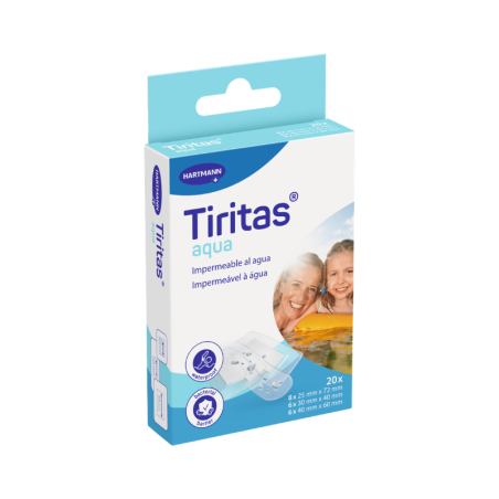 Hartmann Tiritas Aqua 3 Tamaños 20 unidades