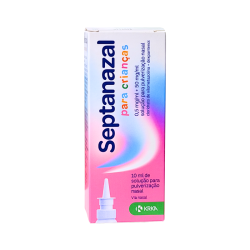 Septanazal Children 0.5mg/ml+50mg/ml Nasal Spray Solution 10ml
