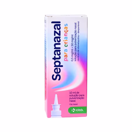Septanazal Children 0.5mg/ml+50mg/ml Nasal Spray Solution 10ml
