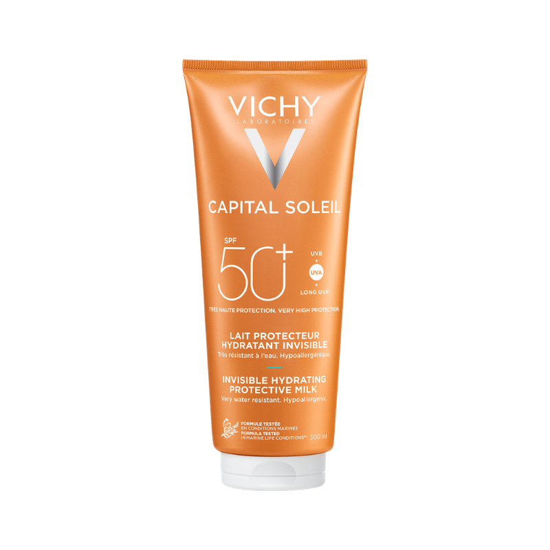 Vichy Capital Soleil Invisible Hydrating Protective Milk SPF50+ 300ml