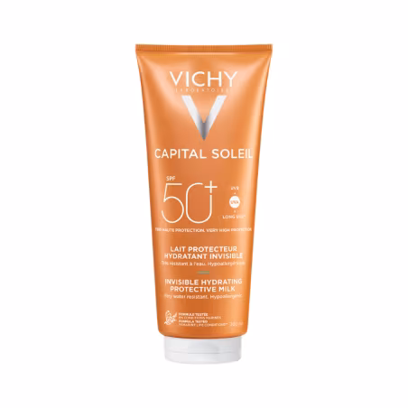 Vichy Capital Soleil Leite Protetor Solar Hidratante Invisível FPS50+ 300ml