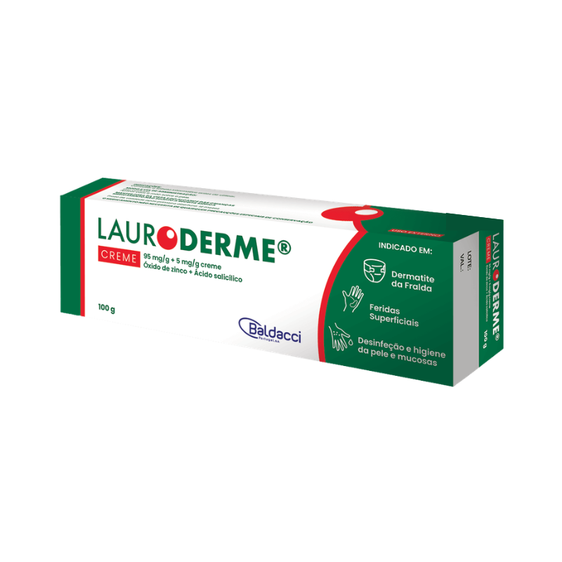 Lauroderme 95mg/g+5mg/g Cream 100g