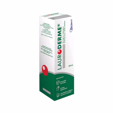 Lauroderme 100mg/ml + 5,26mg/ml Líquido Cutâneo 150ml
