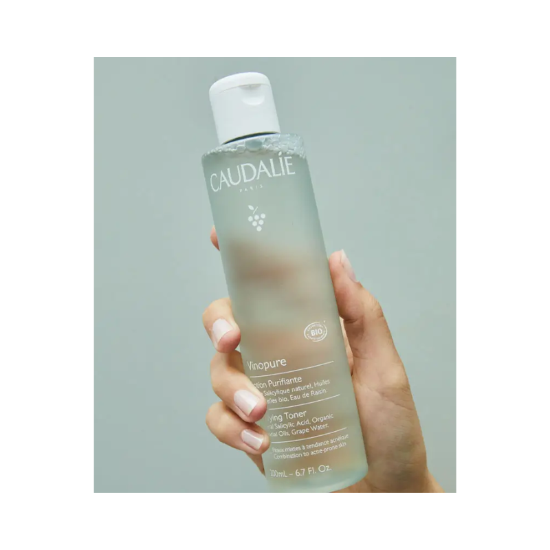 Caudalie Vinopure Purifying Toner + Blemish Control Serum Pack