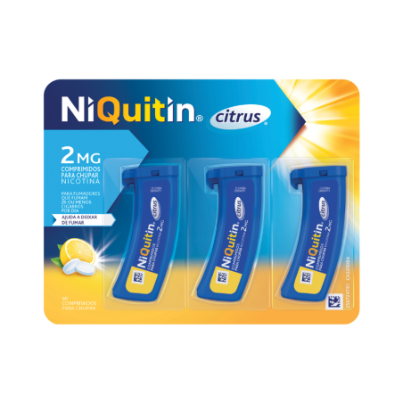 Niquitin Citrus 2mg 60 comprimidos