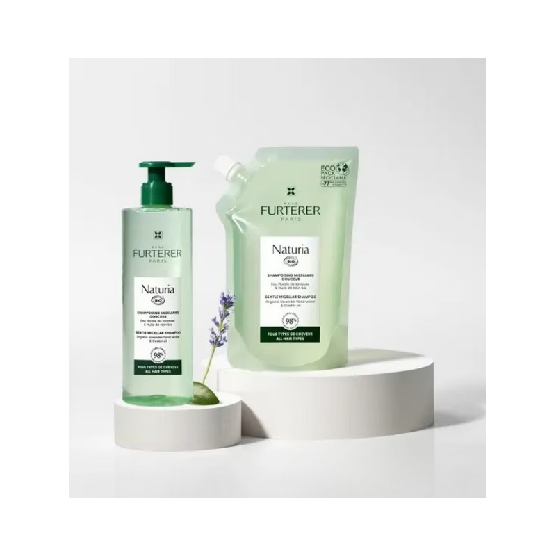 René Furterer Naturia Gentle Micellar Shampoo 400ml