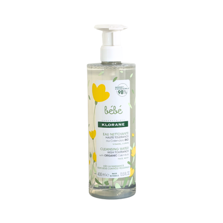 Klorane Bebé Água de Limpeza Calêndula 400ml