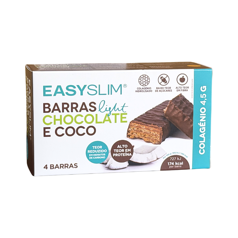 Easyslim Barritas Light Chocolate y Coco 4 unidades