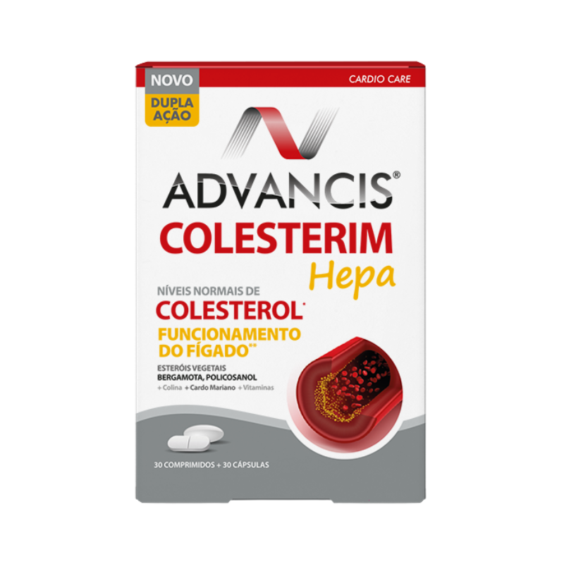 Advancis Colesterim Hepa 30 tablets + 30 capsules