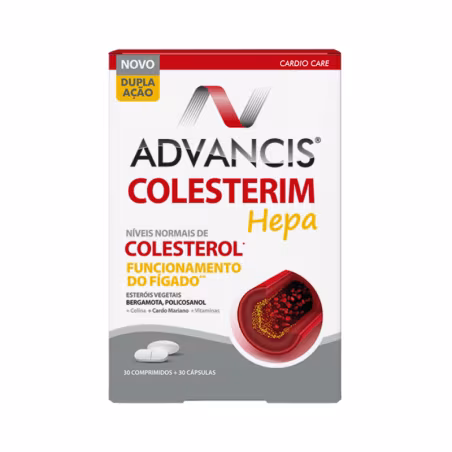Advancis Colesterim Hepa 30 comprimidos + 30 cápsulas