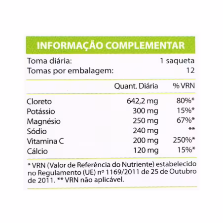 Absorvit Magnésio Electrolits 12 saquetas