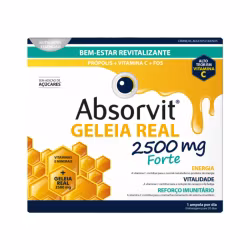 Absorvit Geleia Real 2500mg Forte 20 ampolas