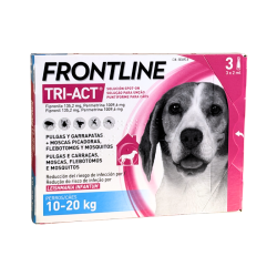 Frontline Tri-Act 10-20kg 3 pipettes