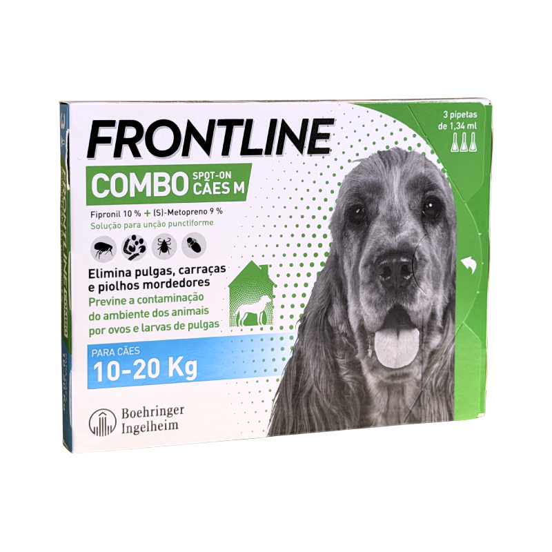 Frontline Combo Cão 10-20kg 3 pipetas