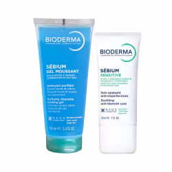 Bioderma Sébium Sensitive + Gel de Limpeza Pack