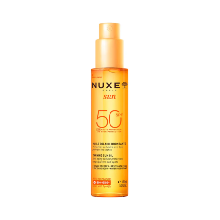 Nuxe Sun Huile Solaire Bronzante SPF50+ 150ml