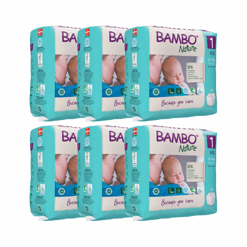 Bambo Nature 1 Pack 6x22 unités