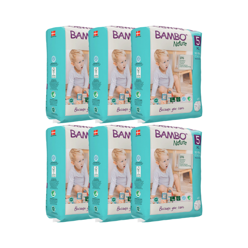 Bambo Nature 5 Pack 6x22 unidades