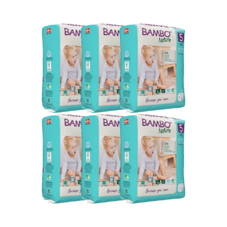 Bambo Nature 5 Pack 6x22 unités