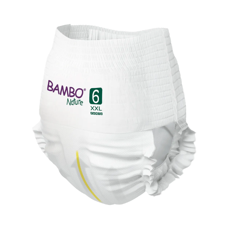 Bambo Nature 6 Fralda Cueca 18 unidades