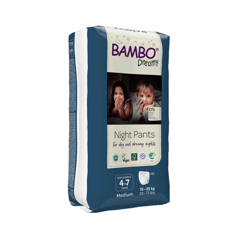Bambo Dreamy Nighttime Diapers M 10 units