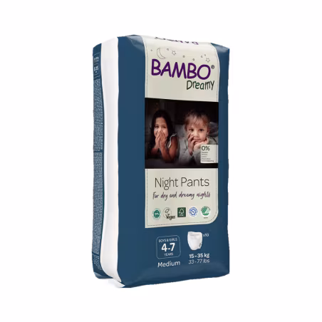 Bambo Dreamy Pañales Nocturnos M 10 unidades