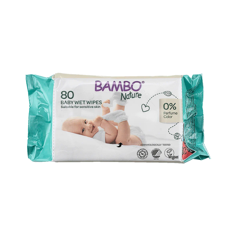 Bambo Nature Toallitas Húmedas 80 unidades