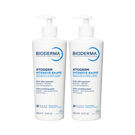 Bioderma Atoderm Intensive Baume 2x500ml