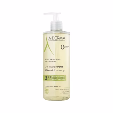 A-Derma Gel de Duche Ultra Rico 500ml